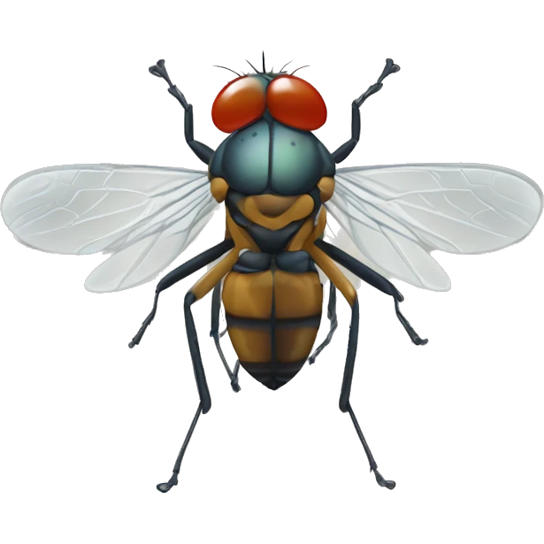A fruit fly emoji