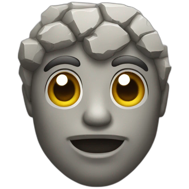 stone emoji