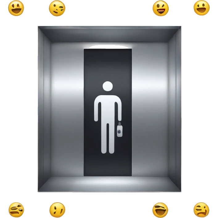 Elevator floor indicator emoji