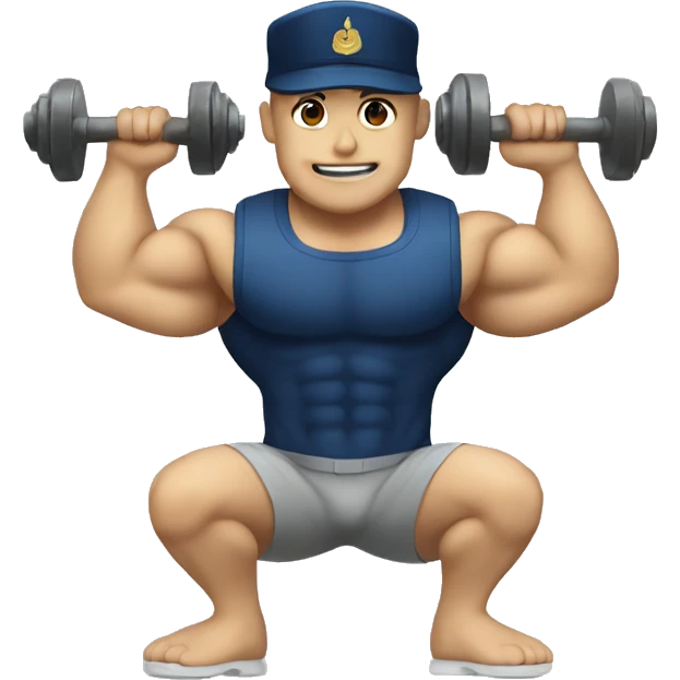 Marine gym  emoji
