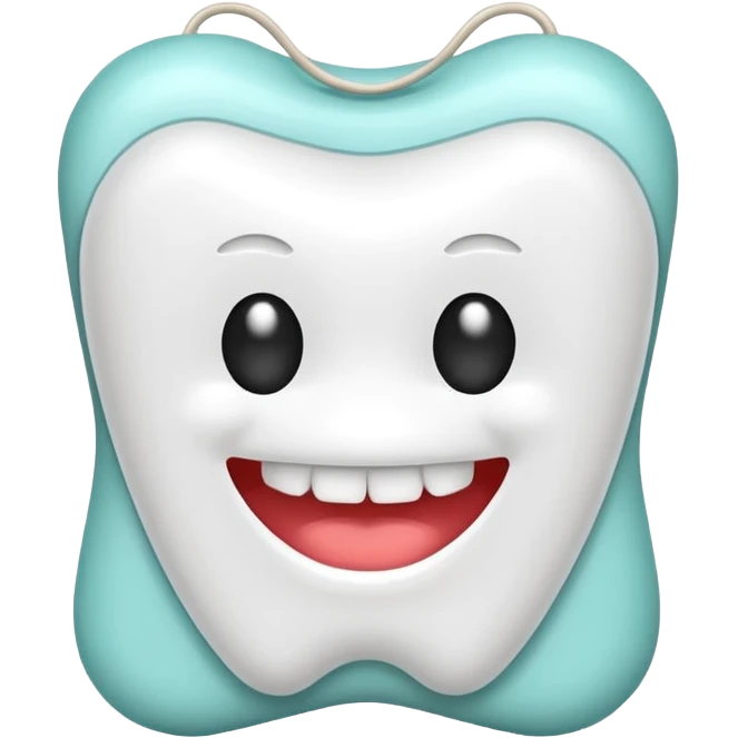 Dental floss emoji