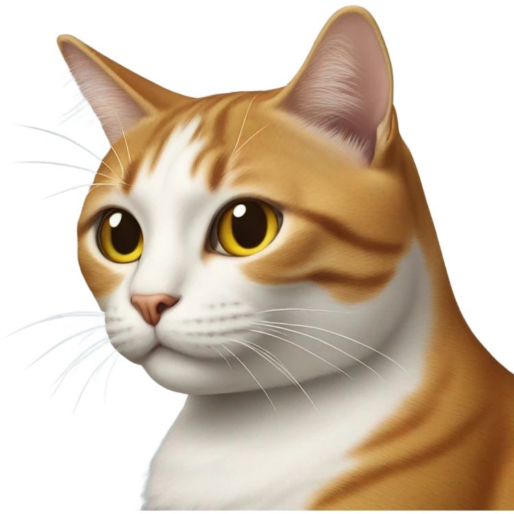 Cat with a cigarette  emoji