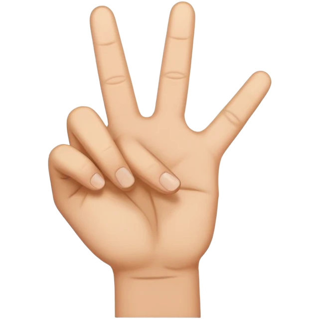 Westside hand sign emoji