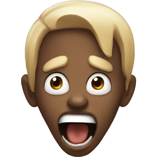 Scream emoji
