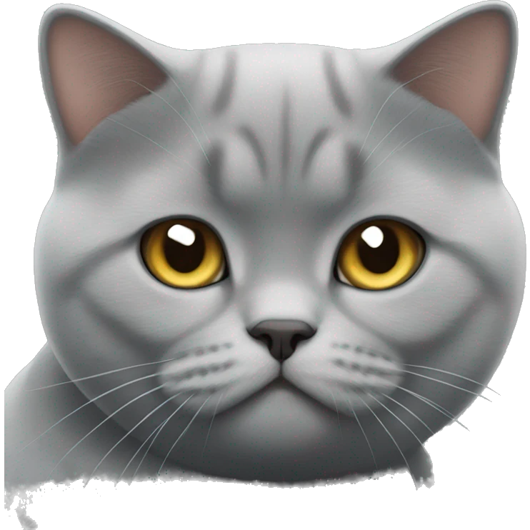 British shorthair cat emoji