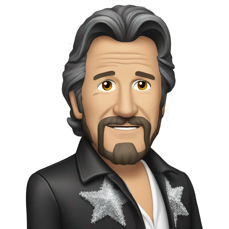 Waylon Jennings Christmas  emoji