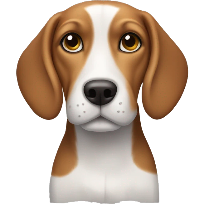 Beagle with curly hair  emoji
