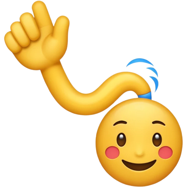 make an emoji that has written "you got this" emoji