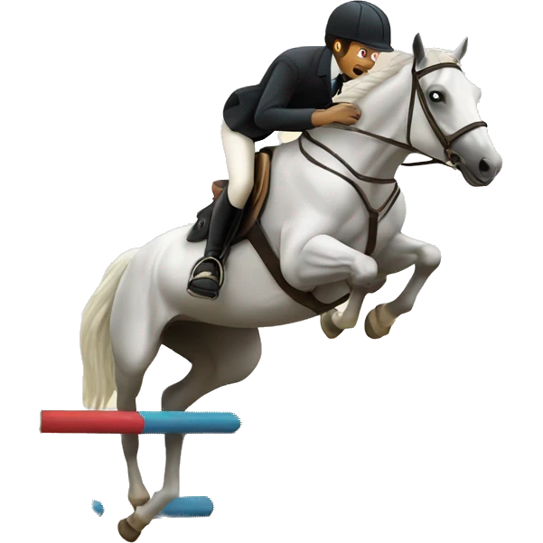 horse jumping emoji