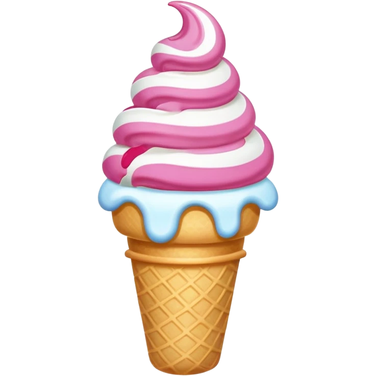 Ice cream emoji
