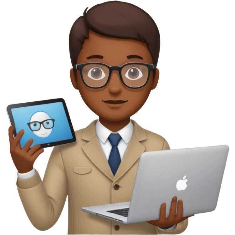 product manager with laptop emoji
