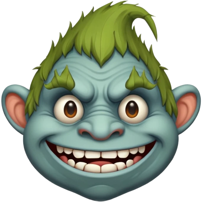 Troll face emoji