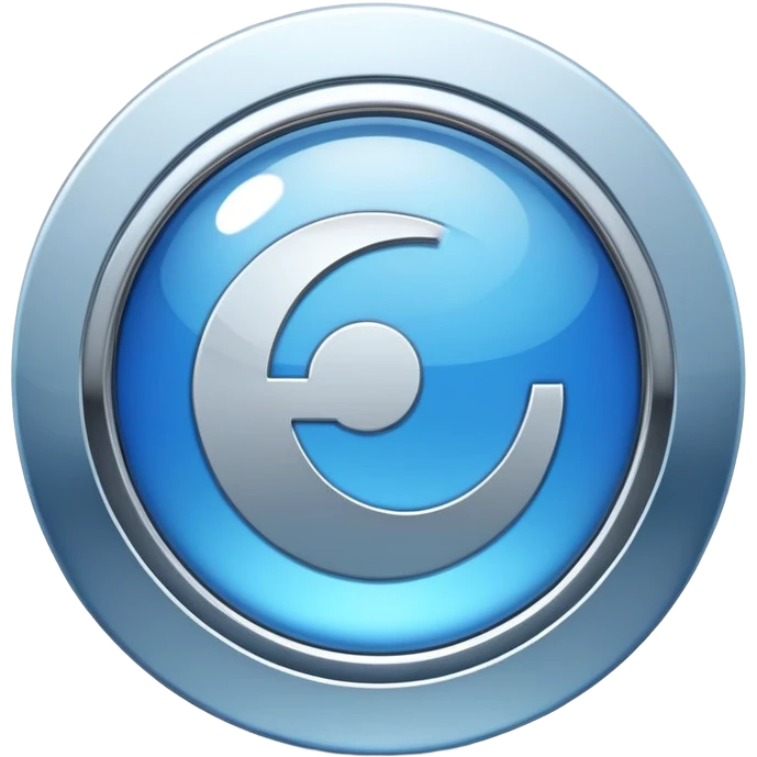 Emoji-style icon showing a browser window being copied or duplicated, with a subtle duplicate symbol or mirror effect, modern flat design, metallic and blue tones, no childish elements, high-tech and elegant look emoji
