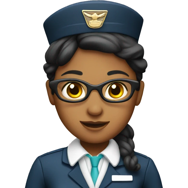 Flight attendant  emoji