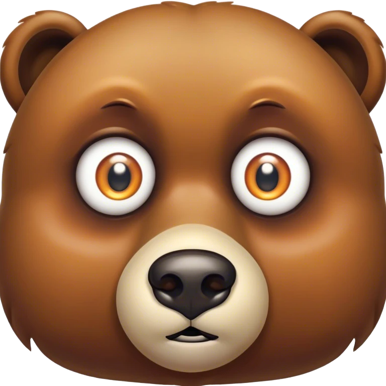 bear eyes emoji