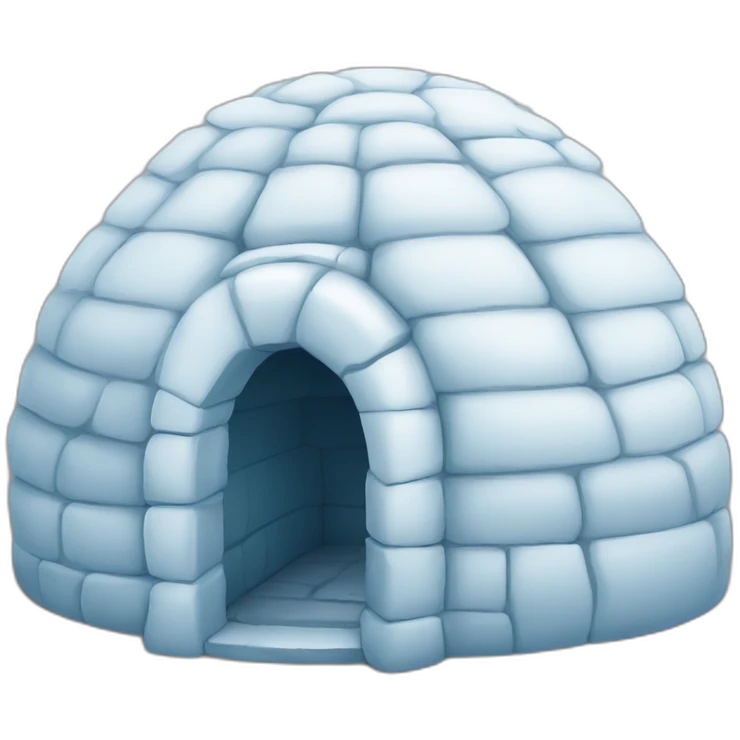 igloo surprised face emoji
