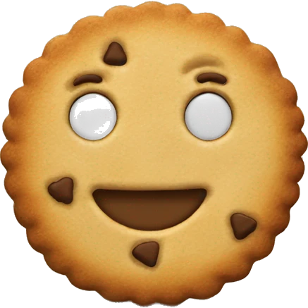 Glod cookie  emoji