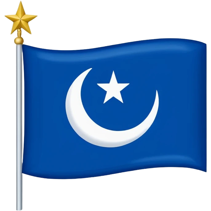 Göktürk bayrağı emoji