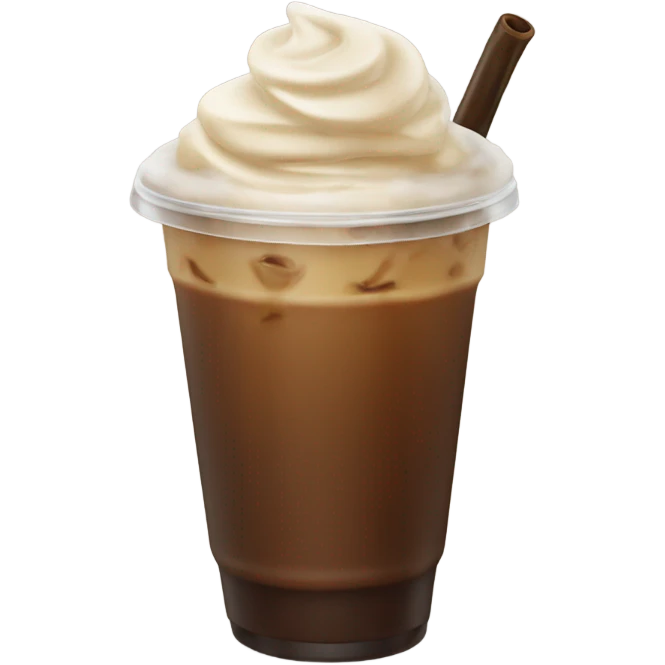 Iced coffee  emoji