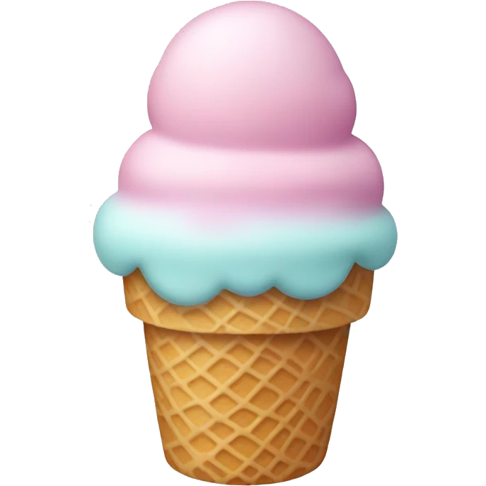 Pastel ice cream  emoji
