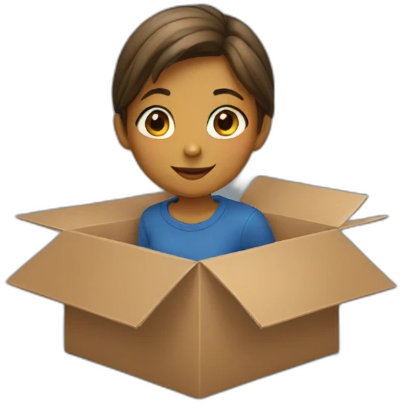 girl in the box emoji
