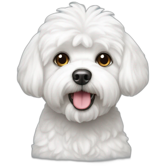 Bichon maltais emoji