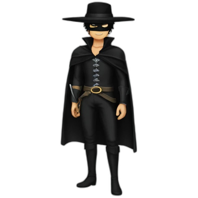 Zorro one piece emoji