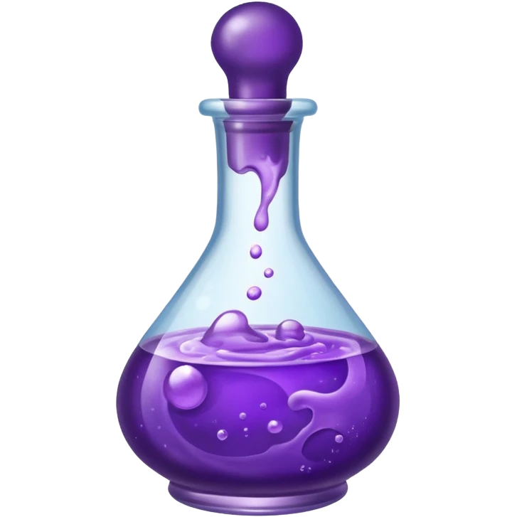 purple potion emoji