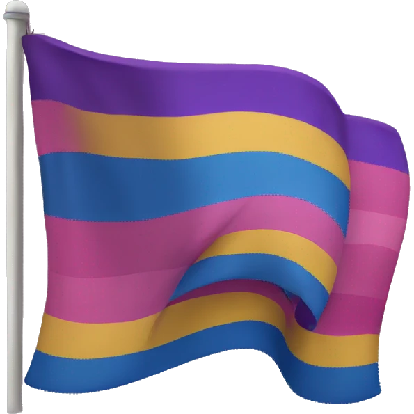 bi flag emoji