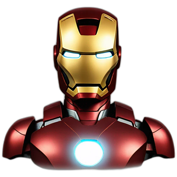iron man, portrait emoji