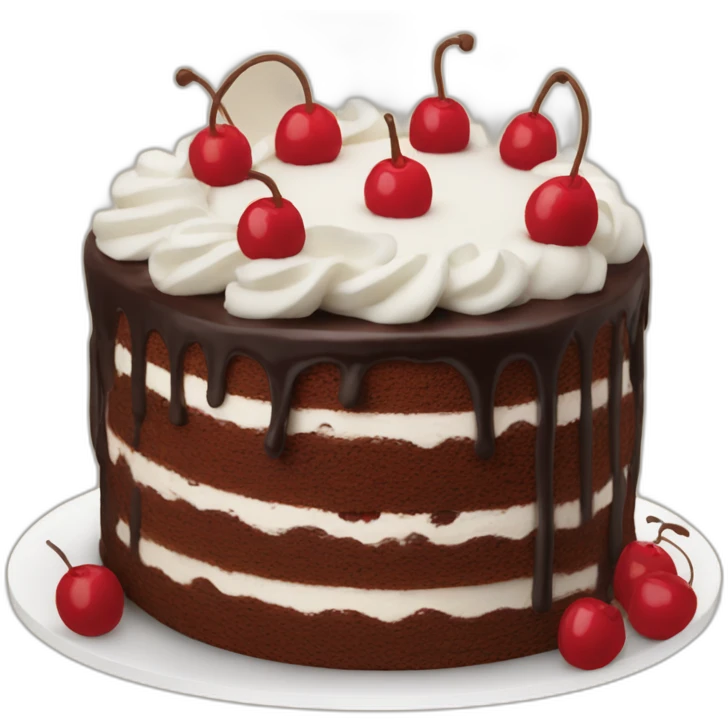 Blackforest cake emoji