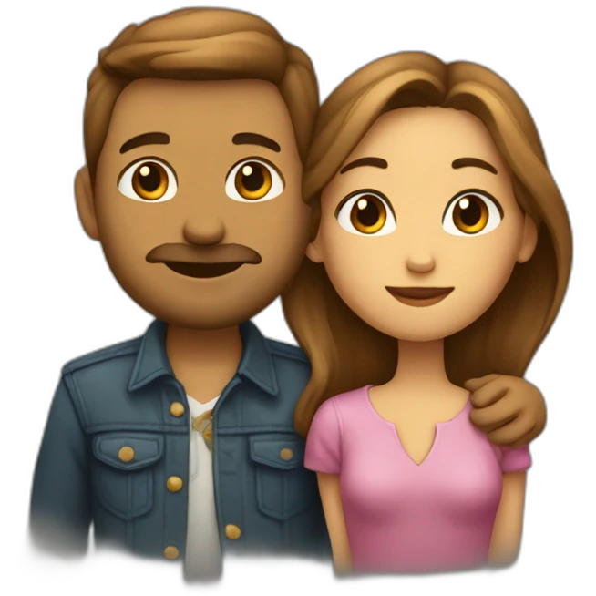 Dos personas enamoradas emoji