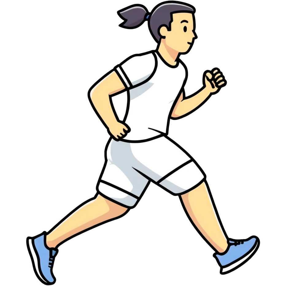 Person jogging emoji