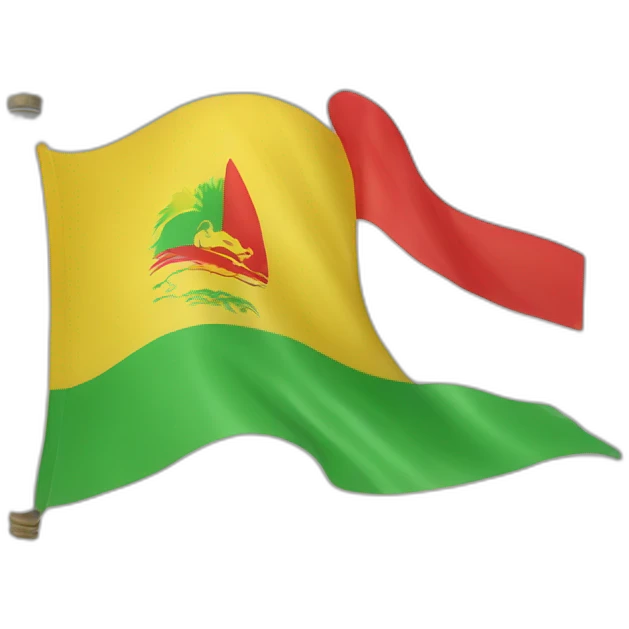 Flag kurdestan emoji