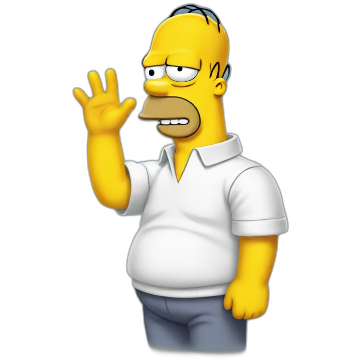 Homer simpson emoji