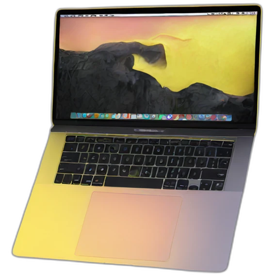 macbook pro 16 lemon colour emoji