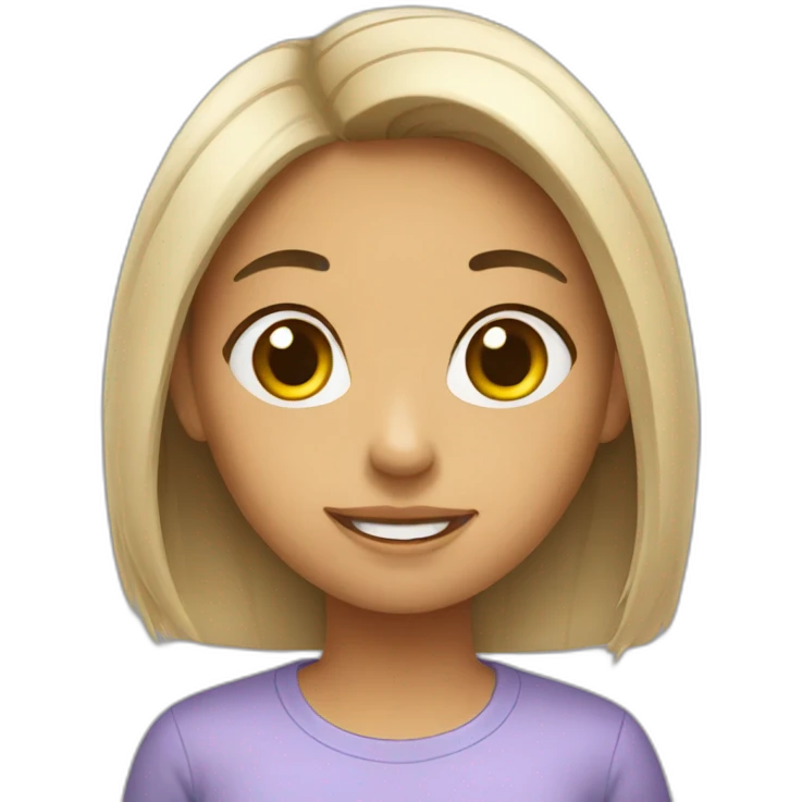 A loving girlfriend emoji