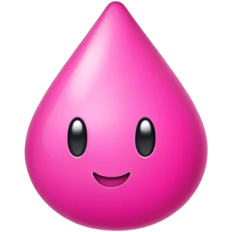 Pink  emoji