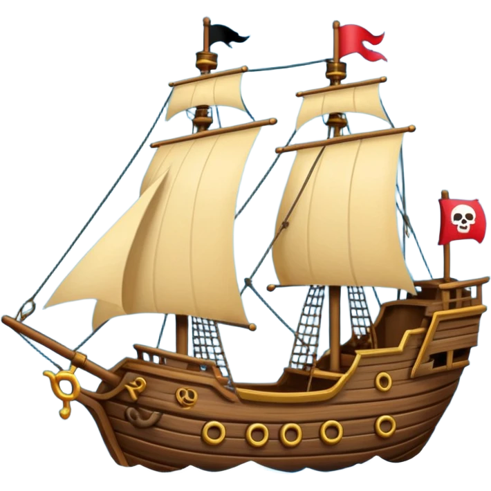 Crea un emoji di un timone di una nave pirata emoji
