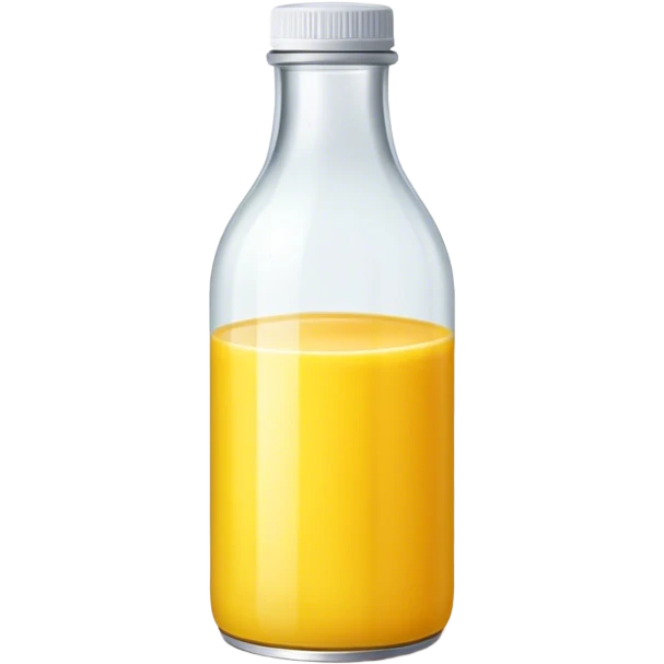 Bottled yellow juice emoji