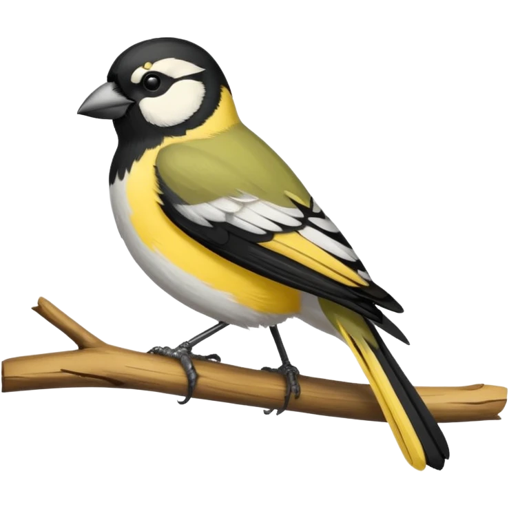 Parus major emoji