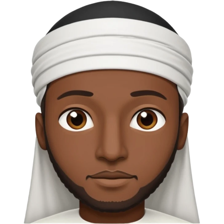 black Muslim men emoji