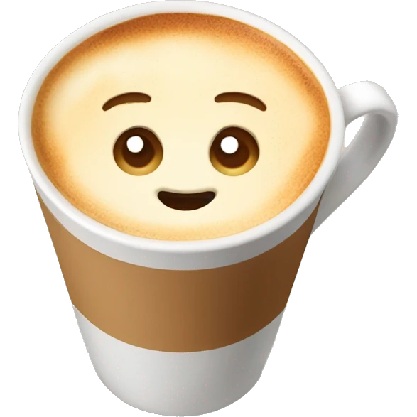 Café latte emoji