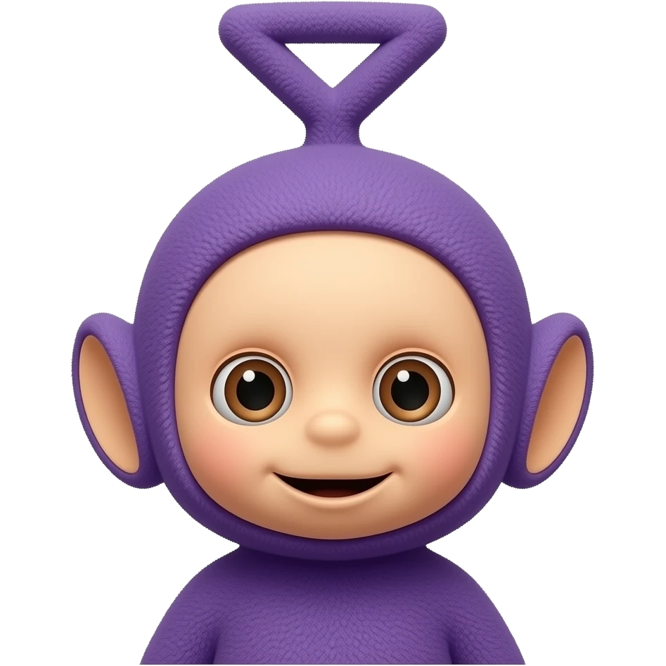 Teletubby-Labubu emoji