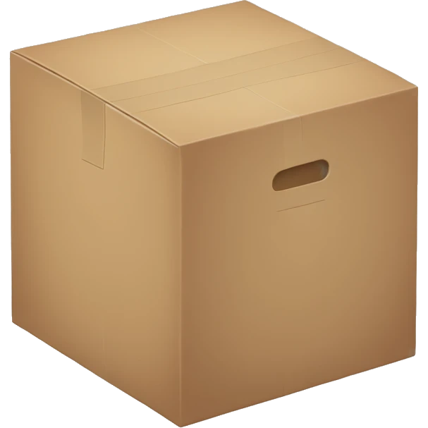 Block shopping box emoji