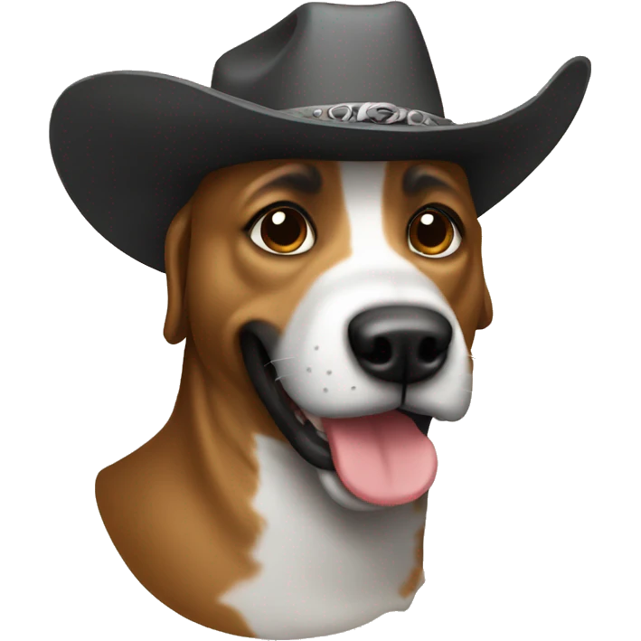 cowboy dog emoji
