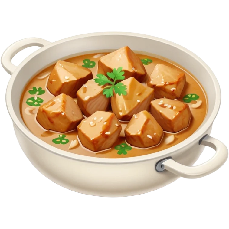 chicken pork coconut adobo emoji