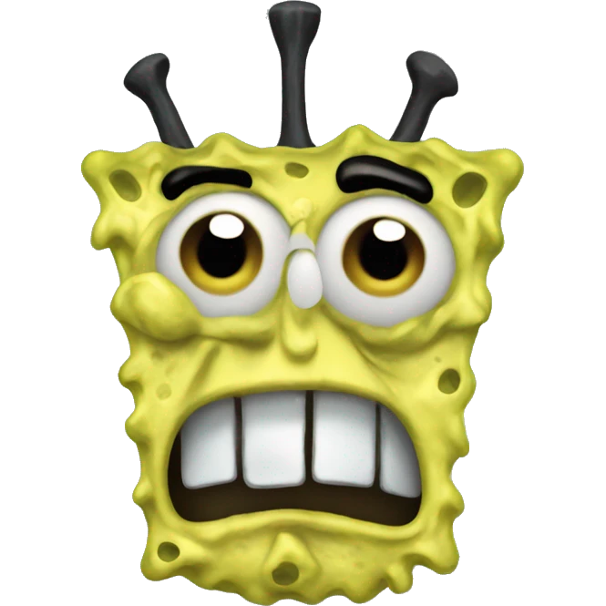 freaky spongebob emoji