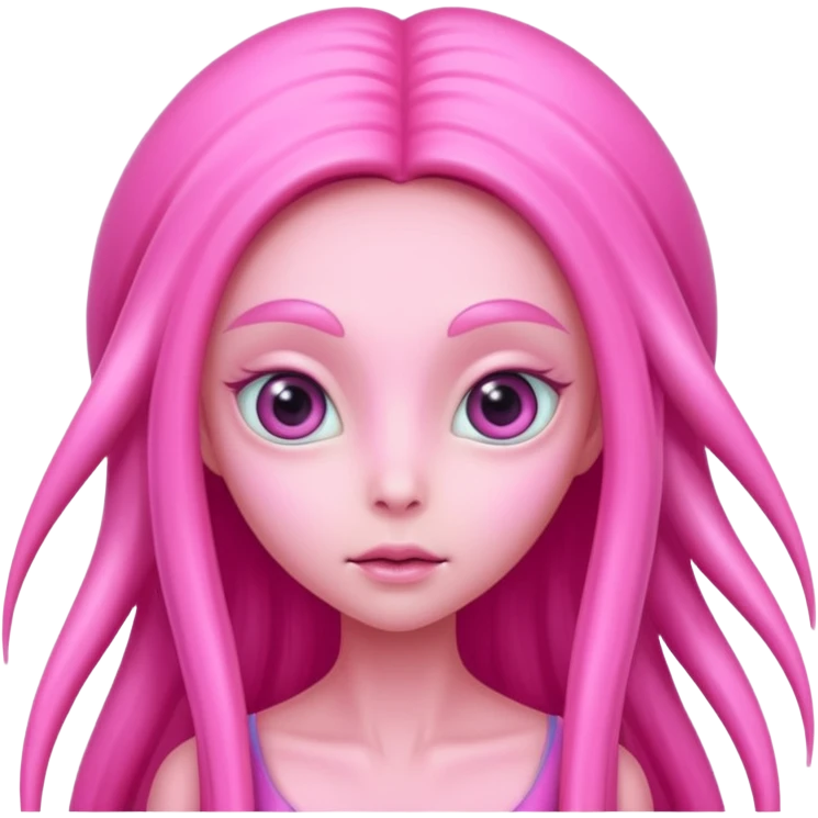 PINK ALIEN GIRL 



















 emoji