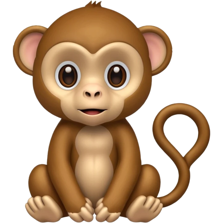 Monkey Stuffed animal emoji